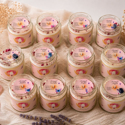 Preventa - Kit de Velas “Un ángel a tu lado... Luz para tu camino"